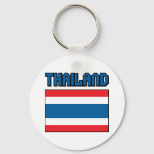 Thailand Flag Key Ring