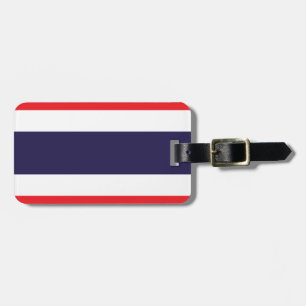 Thailand Flag Luggage Tag
