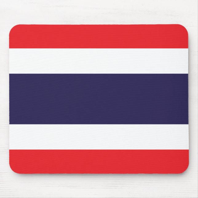 Thailand Flag Mouse Pad (Front)