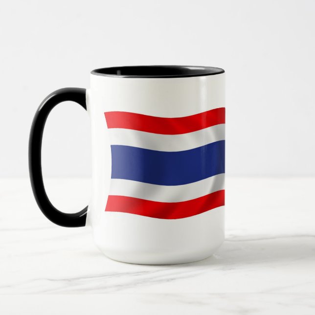Thailand Flag Mug (Left)