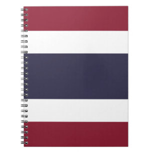 Thailand flag notebook