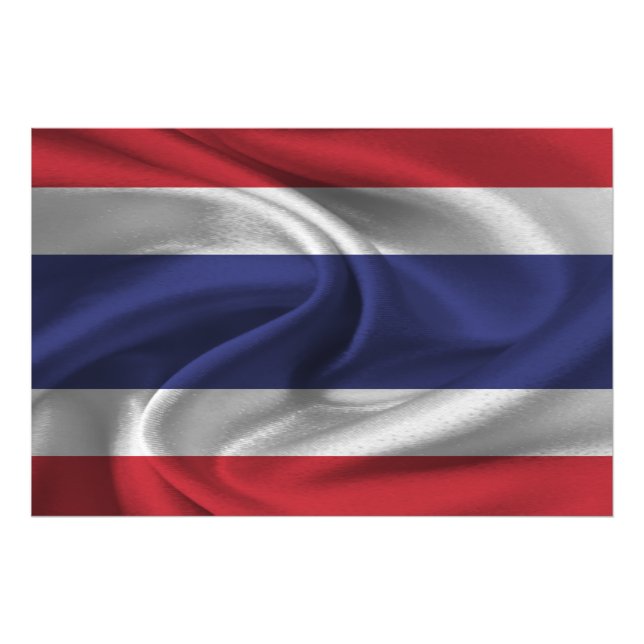Thailand Flag Photo Print (Front)