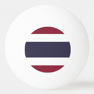 Thailand flag ping pong ball