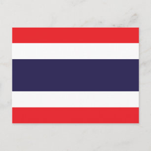 Thailand Flag Postcard