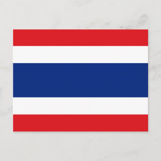 Thailand Flag Postcard