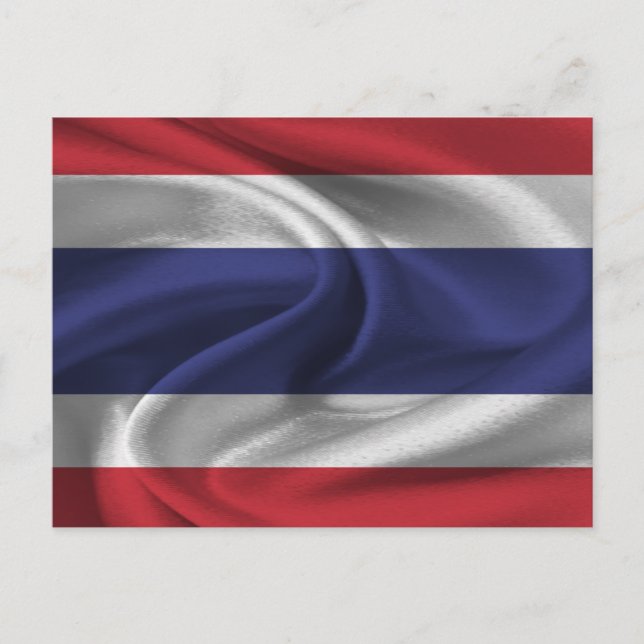 Thailand Flag Postcard (Front)