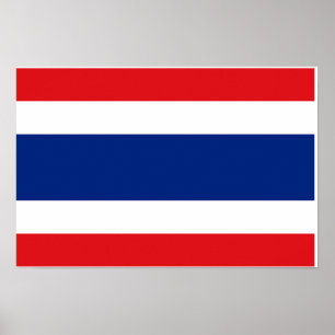 Thailand Flag Poster