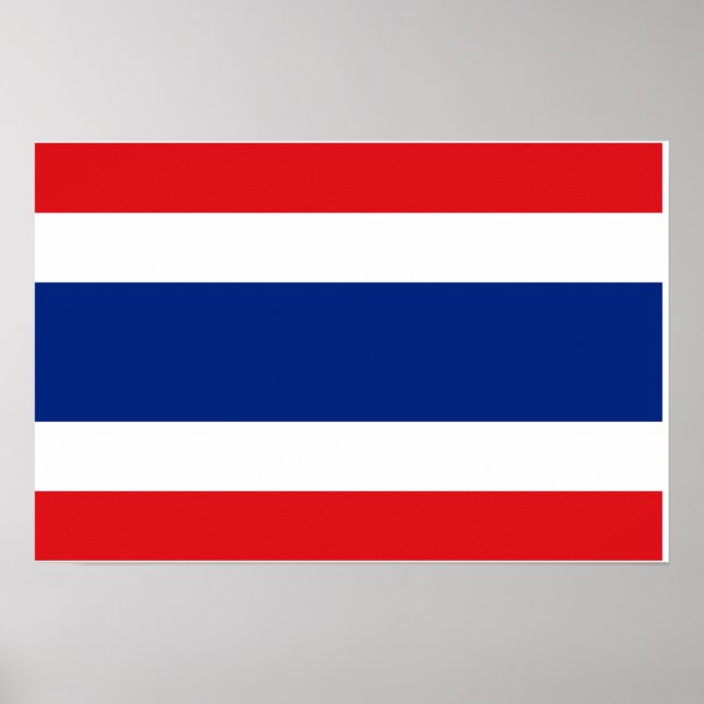 Thailand Flag Poster (Front)