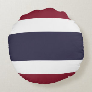 Thailand flag round cushion