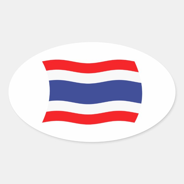 Thailand Flag Sticker (Front)