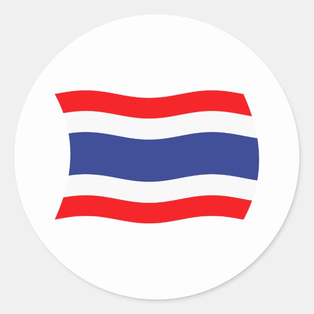 Thailand Flag Sticker (Front)