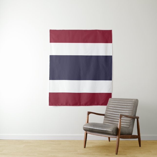 Thailand flag tapestry (In Situ)