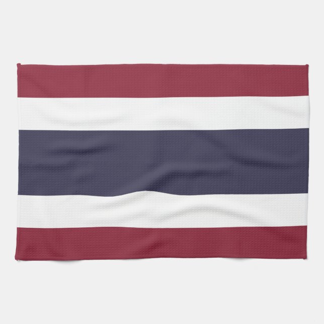 Thailand flag tea towel (Horizontal)