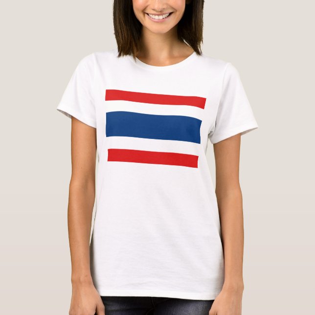 Thailand Flag x Map T-Shirt (Front)