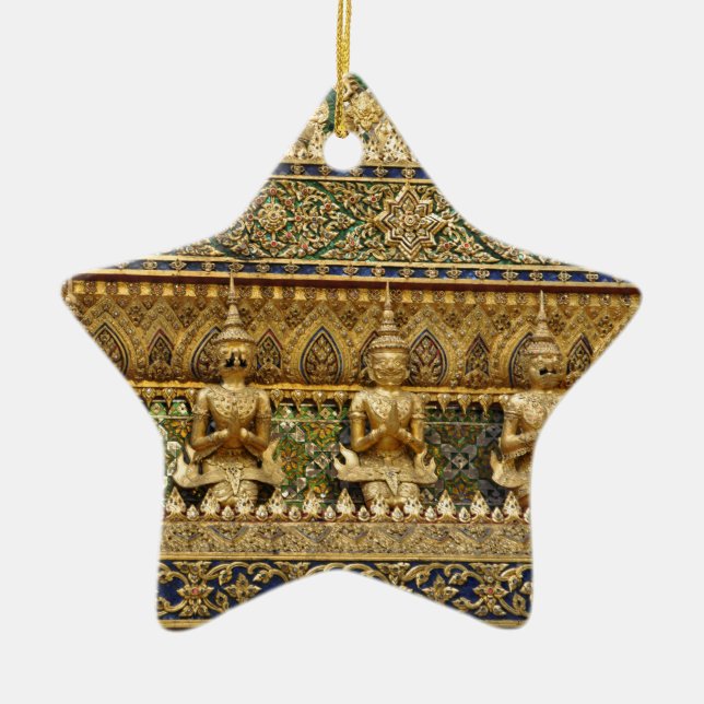thailand garudas ceramic tree decoration (Front)