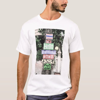 Thailand Hello Signs Travel T-Shirt