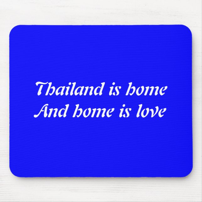 Thailand home mouse pad (Front)