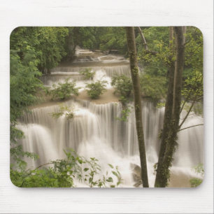 Thailand, Huai Mae Khamin Waterfall Mouse Pad