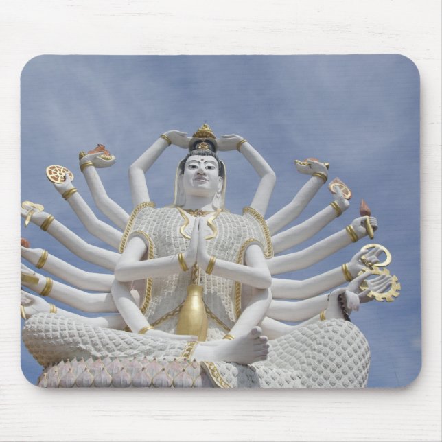 Thailand, Ko Samui aka Koh Samui). Wat Plai 3 Mouse Pad (Front)