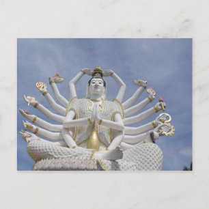 Thailand, Ko Samui aka Koh Samui). Wat Plai 3 Postcard