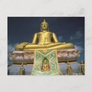 Thailand, Koh Samui Island. Big Buddha. Postcard