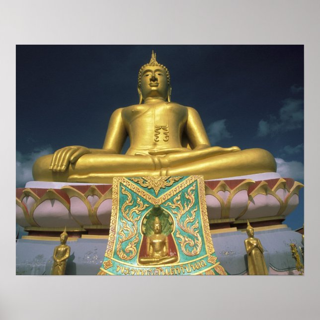 Thailand, Koh Samui Island. Big Buddha. Poster (Front)