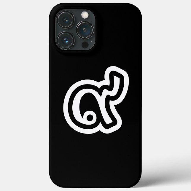 Thailand Lucky Number 9 / Nine / ๙ (Gao/Kao) Thai Case-Mate iPhone Case (Back)