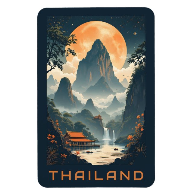 Thailand Magnet (Vertical)