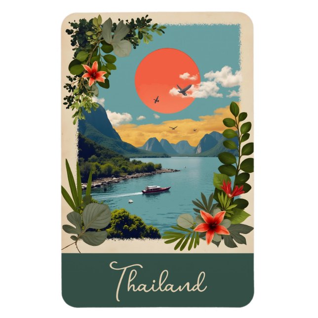 Thailand Magnet (Vertical)