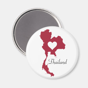 Thailand Map Magnet