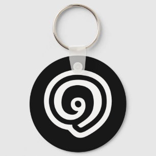 Thailand Number 1 / One / ๑ (Nueng) Thai Language Key Ring