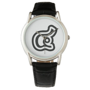 Thailand Number 4 / Four / ๔ (See/Si) Thai Script Watch