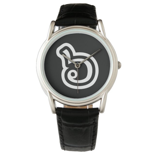 Thailand Number 6 / Six / ๖ (Ho/Hok) Thai Language Watch (Front)
