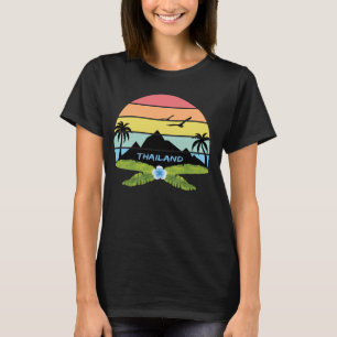 Thailand Palms Island Beach Phuket Samui Phangan S T-Shirt