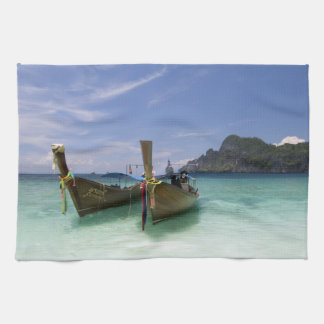 Thailand, Phi Phi Don Island, Yong Kasem beach, Tea Towel