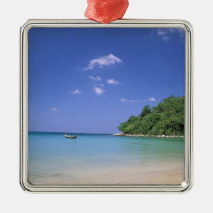 Thailand, Phuket Island. Beach. Metal Ornament