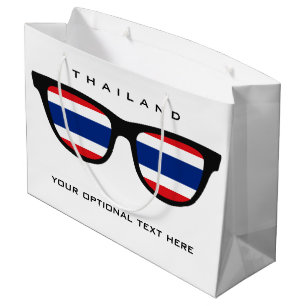 Thailand Shades custom text & color gift bag
