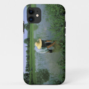 Thailand, Sukhothai. Rice farmer. MR. iPhone 11 Case