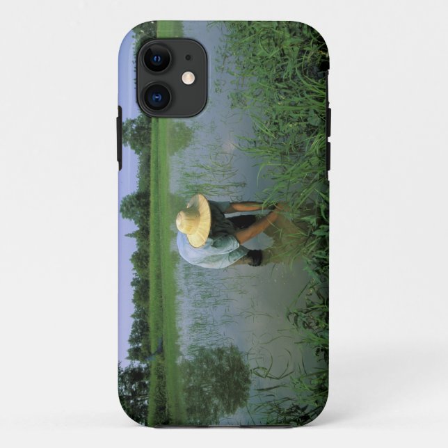 Thailand, Sukhothai. Rice farmer. MR. Case-Mate iPhone Case (Back)