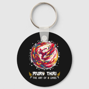 Thailand Thai Boxing MMA Art of Eight Limbs Muay Key Ring