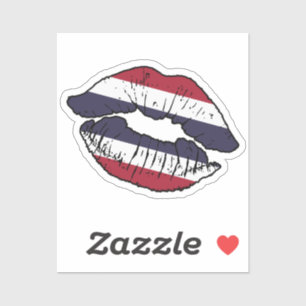 Thailand Thai Lipstick Love Flag
