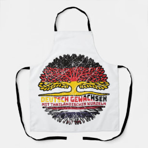 Thailand Thailändisch Deutsch Deutschland Baum Apron