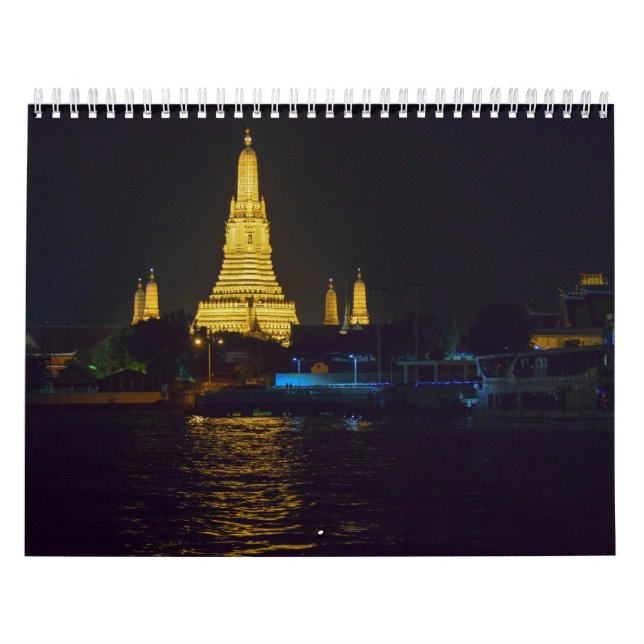 Thailand Travel and Destination Calendar (Cover)