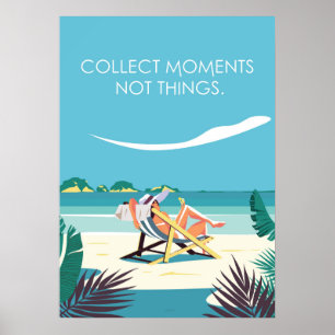 Thailand travel poster vintage