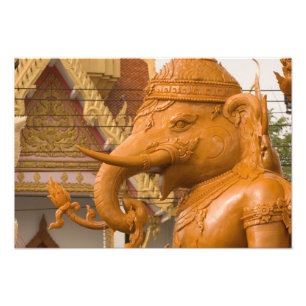 Thailand, Ubon Ratchathani, Candle festival, Photo Print