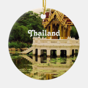 Thailand Water Garden Ceramic Tree Decoration