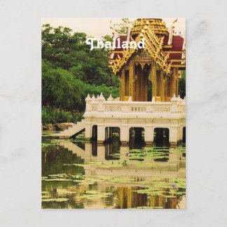 Thailand Water Garden Postcard