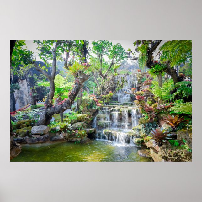 Thailand Waterfalls Poster (Front)