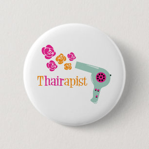 Thairapist 6 Cm Round Badge