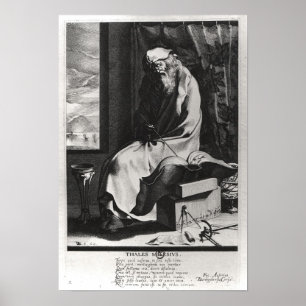 Thales of Miletus Poster